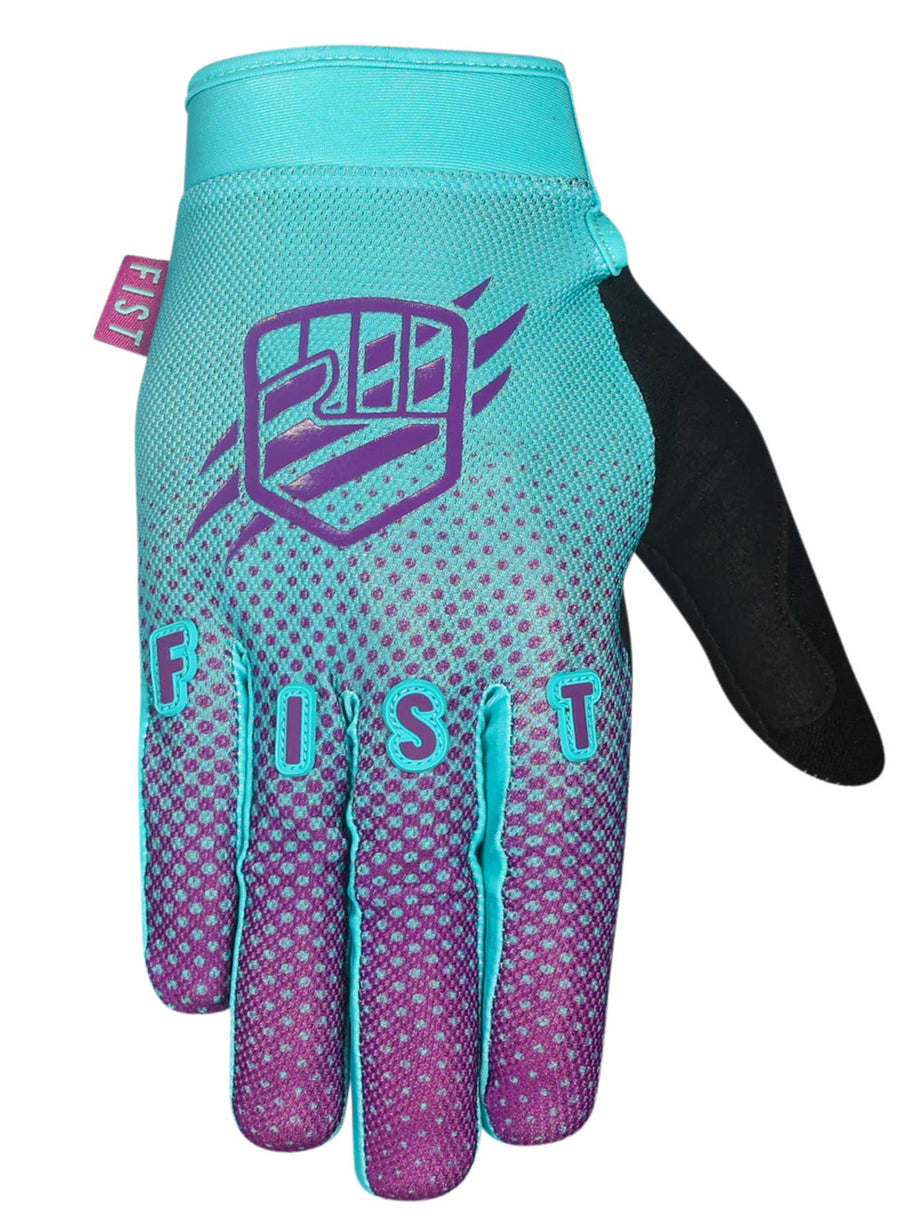 VIOLET HALFTONE BREEZER GLOVES